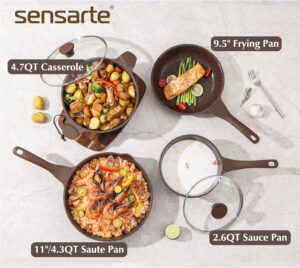 SENSARTE Nonstick Cookware Set - Image 3