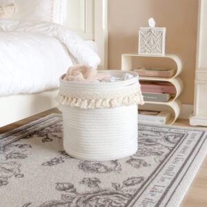 Mkono Macrame Decorative Cotton Rope Basket - Image 5