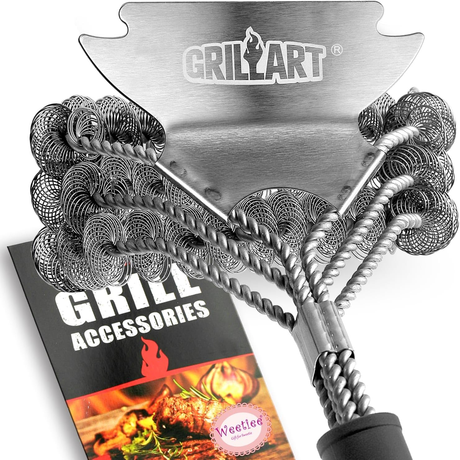 GRILLART Grill Brush and Scraper