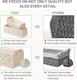 Mkono Macrame Storage Baskets - Image 6