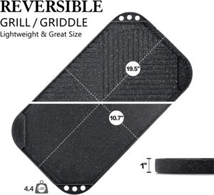 SENSARTE Nonstick Griddle Grill Pan, - Image 7