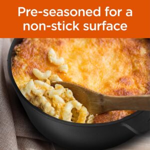 COMMERCIAL CHEF 5-Quart Cast Iron Dutch Oven with Skillet Lid - Image 5