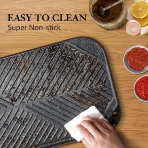 SENSARTE Nonstick Griddle Grill Pan, - Image 3